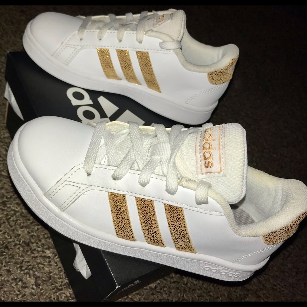 Adidas Grand Court Kids Sneakers Size 12